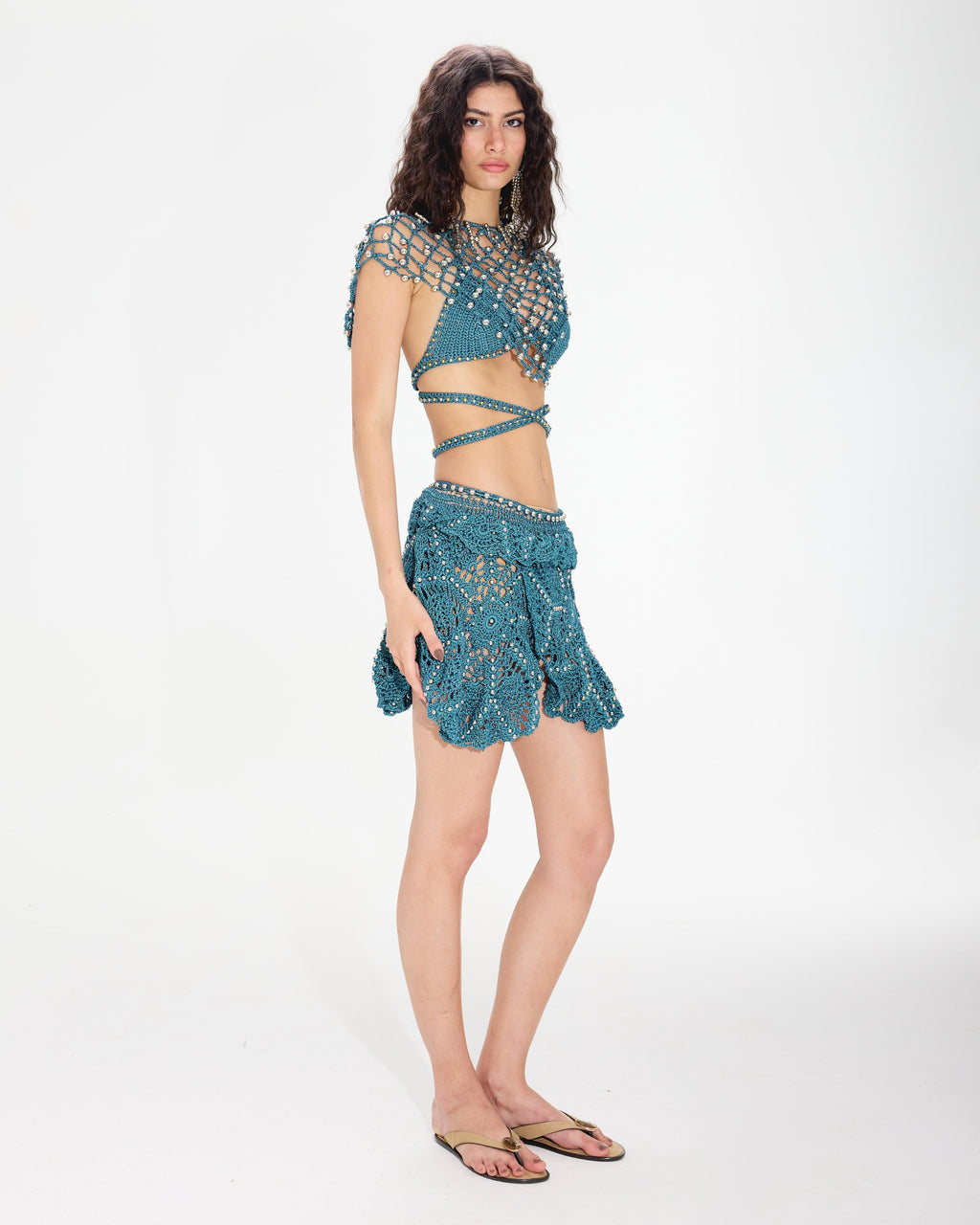 Aqua Mosaic Skirt