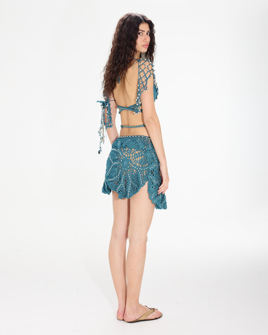 Aqua Mosaic Skirt
