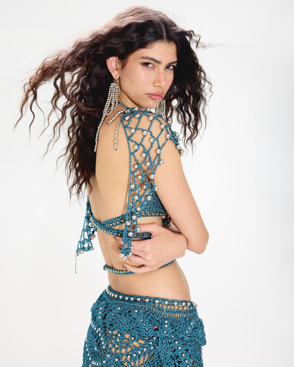 Aqua Mosaic Skirt