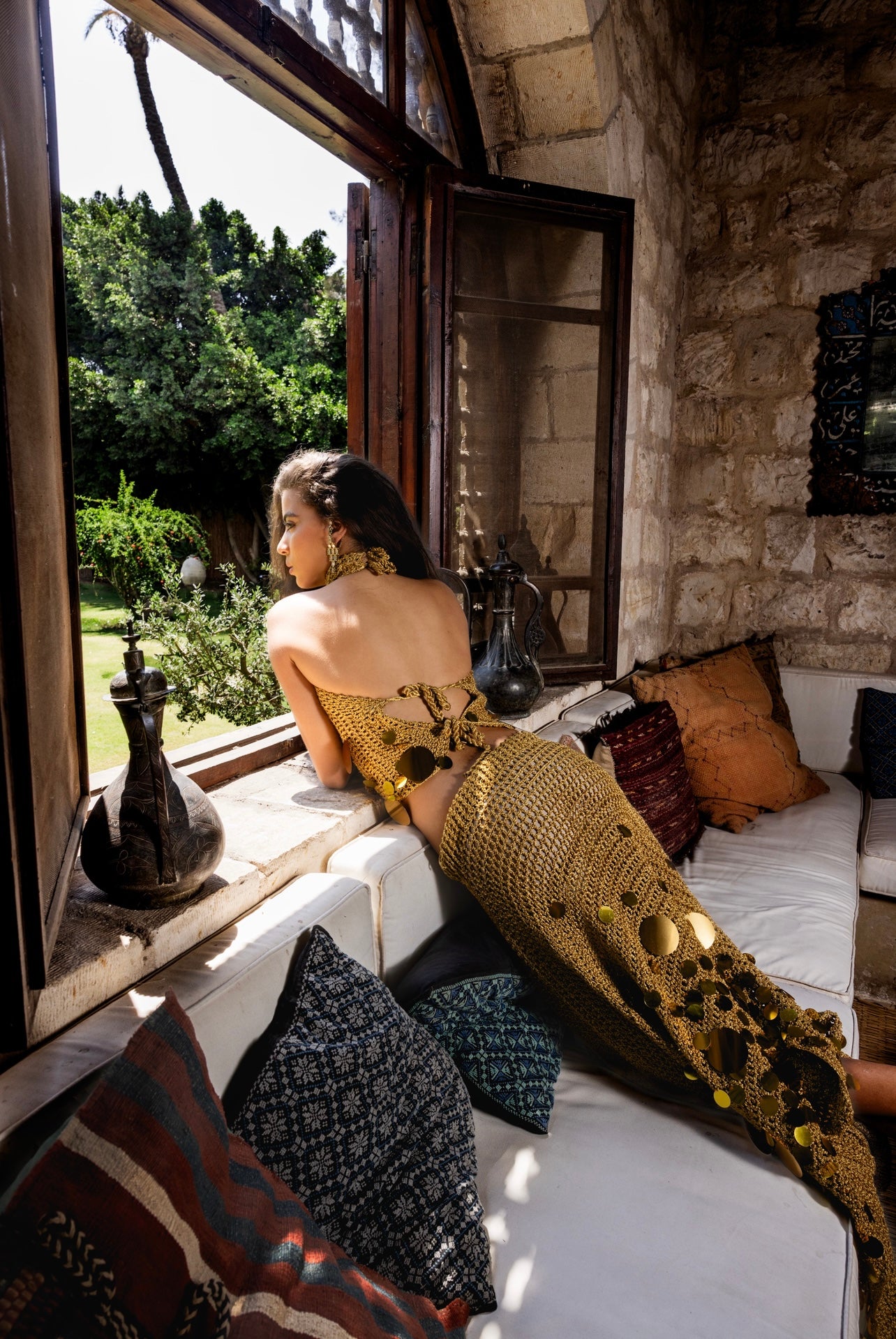 Golden weave set