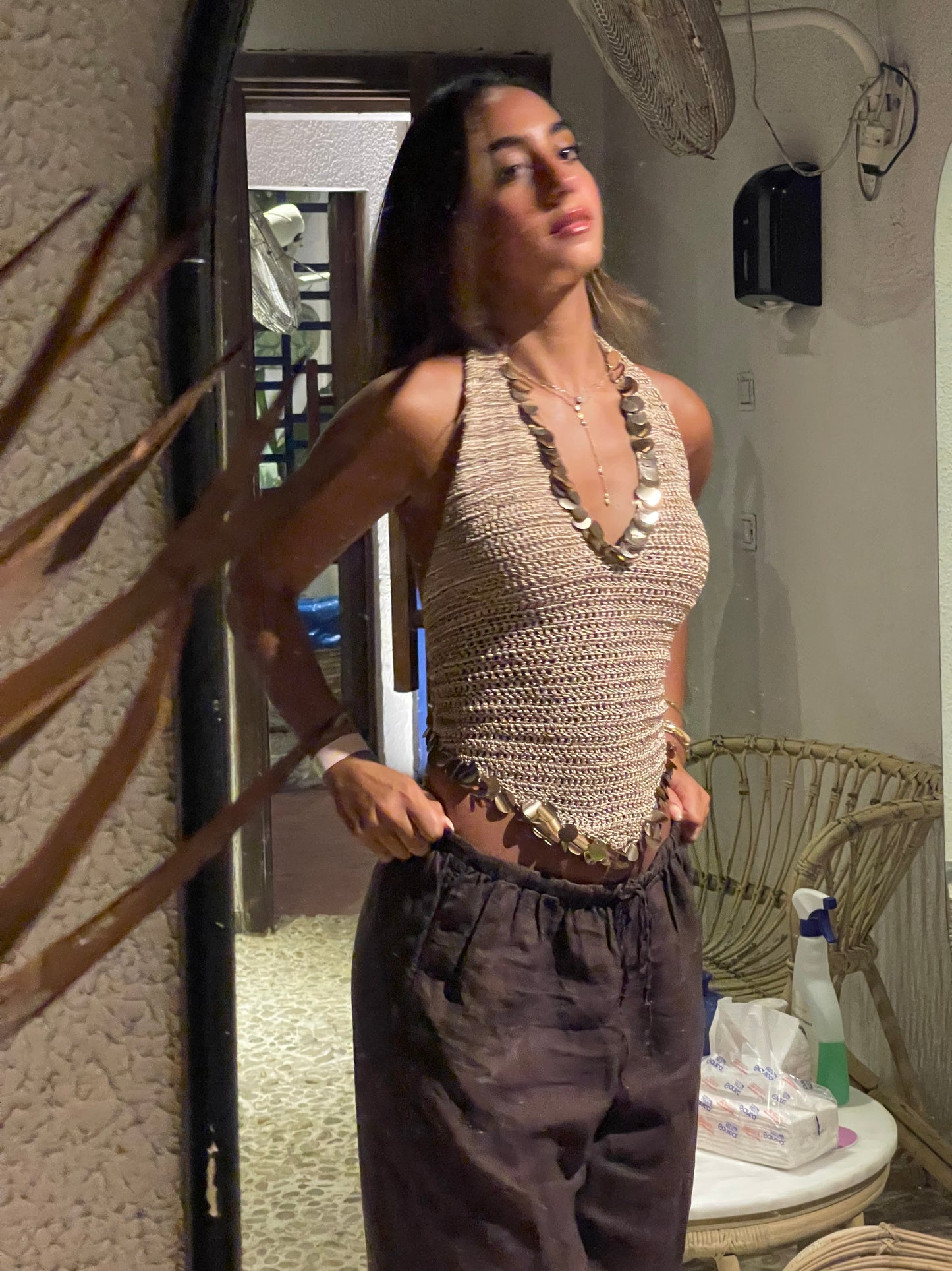 Glitz top