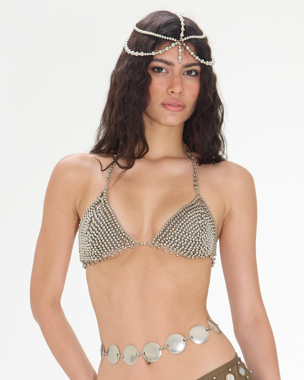 Beaded Bikini Top