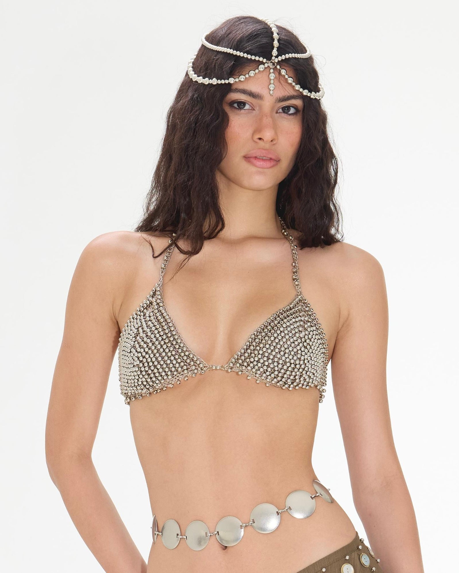 Beaded Bikini Top