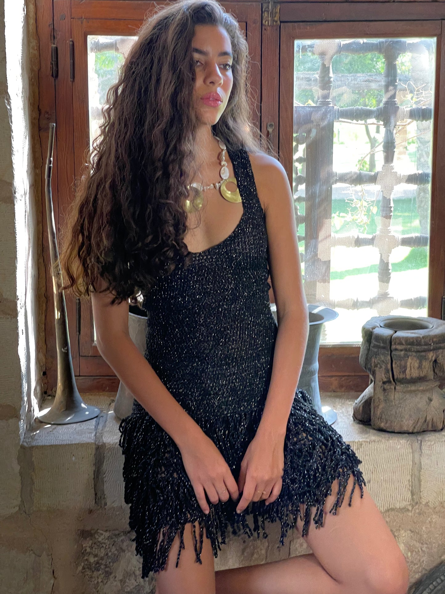 Black Glimmer Dress