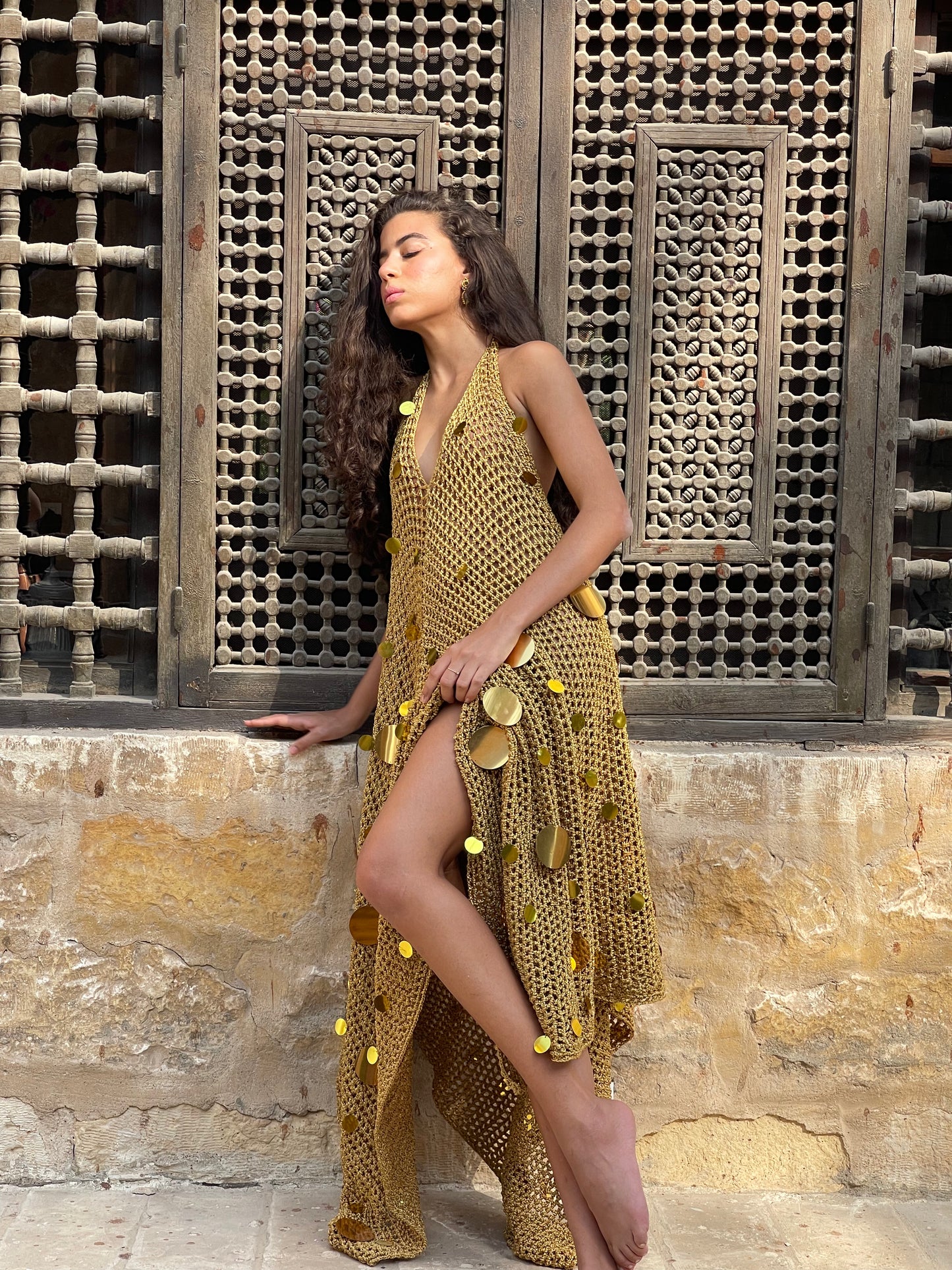 Glitter Wave Dress