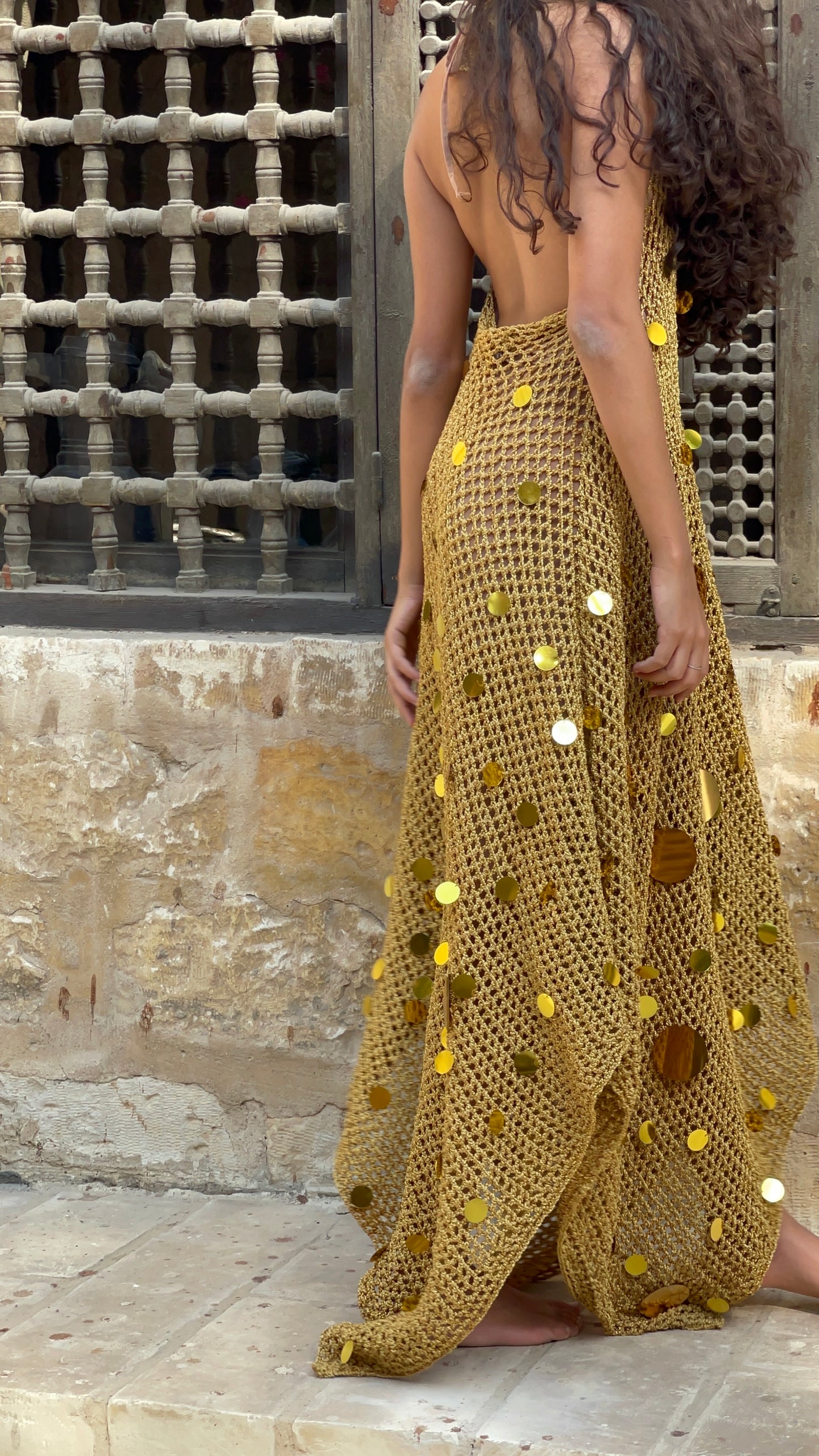 Glitter Wave Dress
