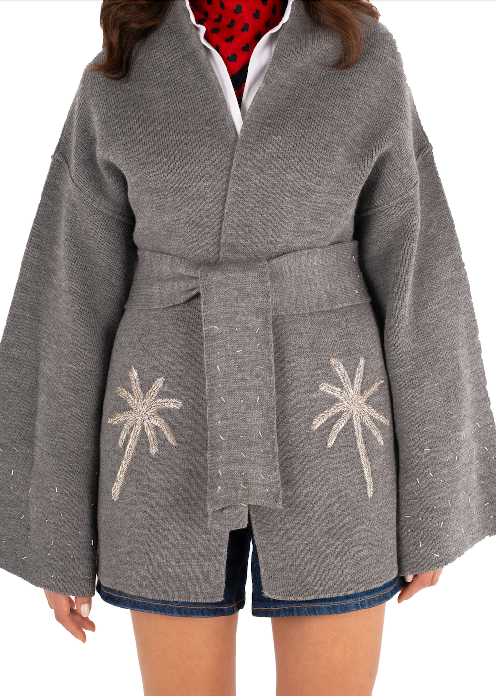 Grey Palm Jumeirah Kimono