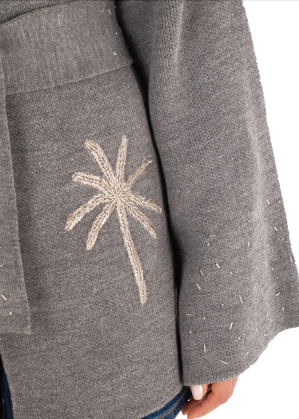 Grey Palm Jumeirah Kimono