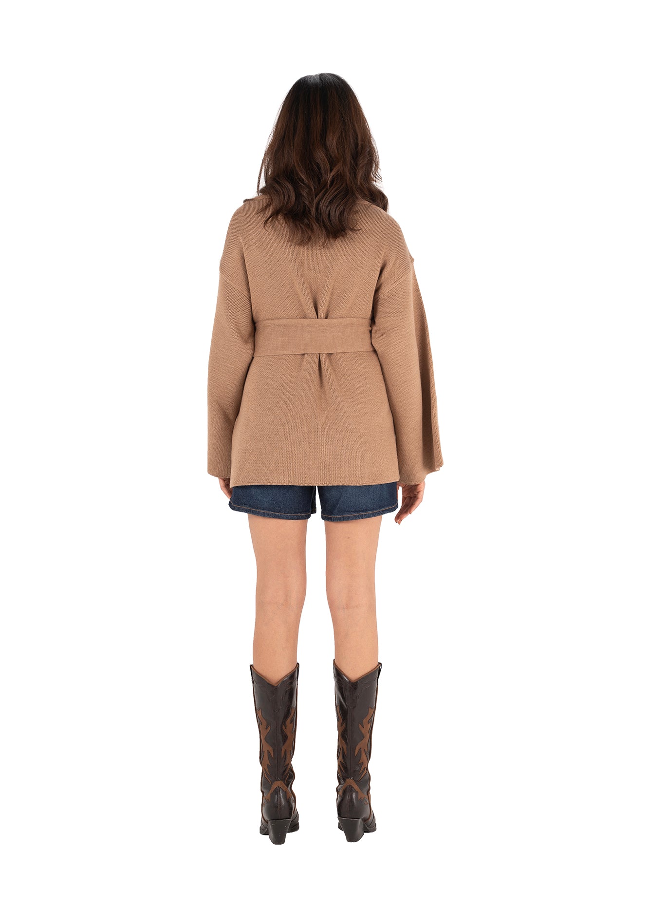 Beige Broderie Kimono