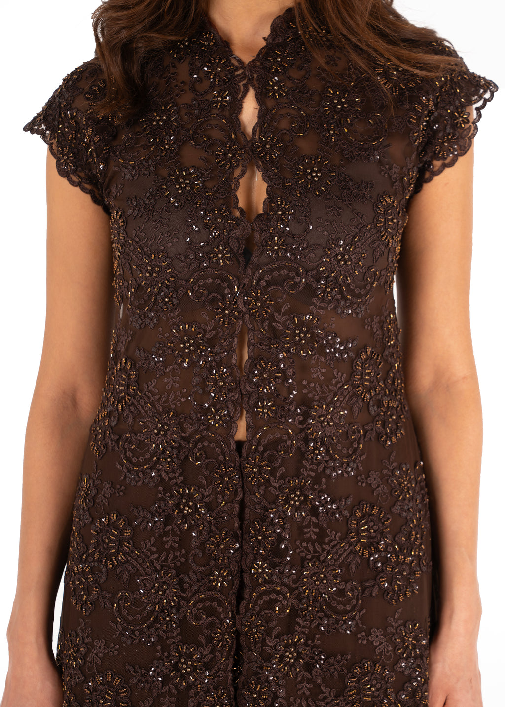 Embellished Cape set